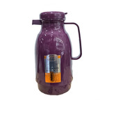 فلاسک شیشه صورتی بدنه استیل ظرفیت 1.6