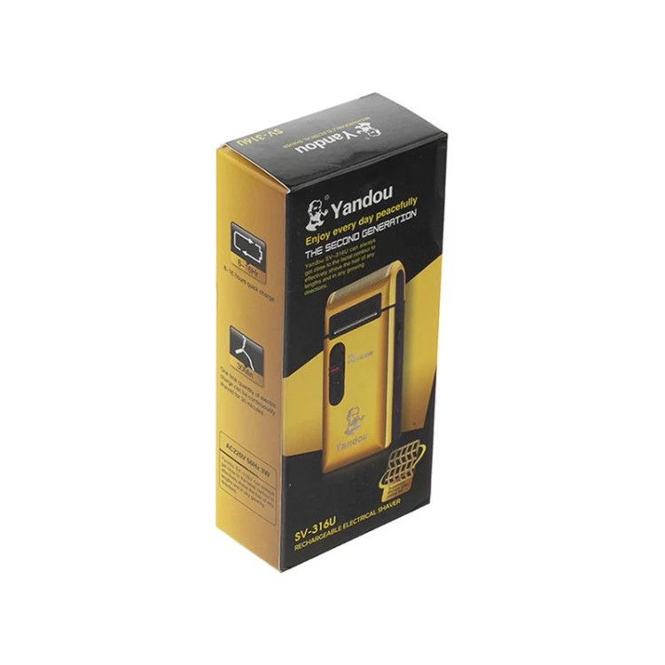 ماشین اصلاح و شیور یاندو Yandou مدل Sv-W316U طلایی